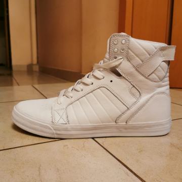 Supra Skytop beli čevlji