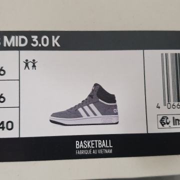 Adidas Hoops Mid 3.0 športni copati 39 1/3