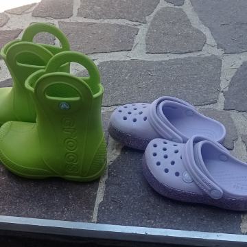 Crocs otroški, natikači C8 in škornji C6, Ljubljana