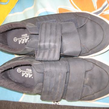 Fantovske superge, čevlji ZARA, sivo modri, VEL.38-39