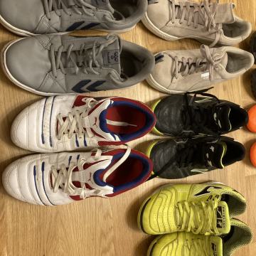 Nogometni dvoranski čevlji in drugi, Puma, Joma, Hummel, št.40, 41, 42