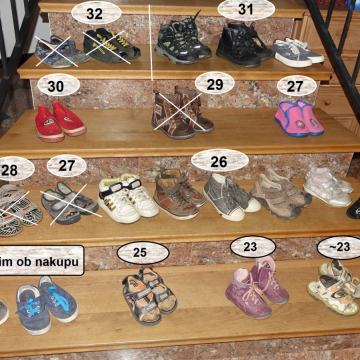 Otroška obutev čevlji copati sandali 23, 28-34