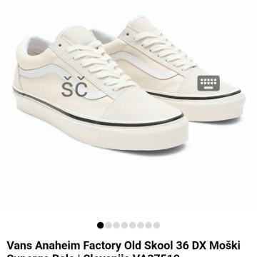 Prodam VANS obutev v št. 36(25€ z poštnino)