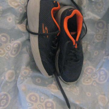 Športne superge-sivo oranzne, SKECHERS, ST.32