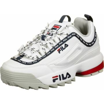 FILA Nizke superge ' Disruptor Logo ' rdeča / bela