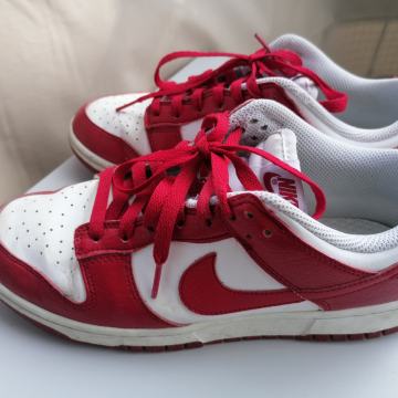 Nike dunk low ''gym red'', ženski čevlji št.40,5 26 cm