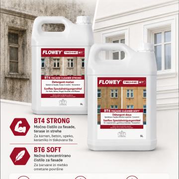 BT6 Fasade Cleaner Soft - Čistilo za fasade, nežno