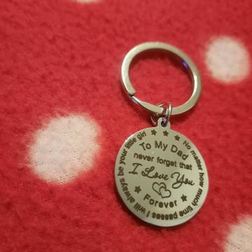 Prodam NOV obesek iz jekla z napisom: To my dad... za 12 EUR