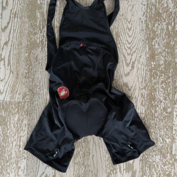 CASTELLI moške kolesarske hlače z naramnicami (bib shorts), XXL