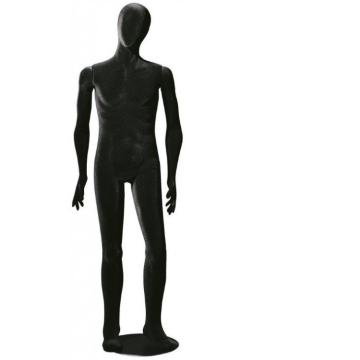 Gibljiva flokirana abstraktna lutka