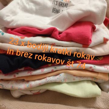 Otroška oblačila št 74 poletna