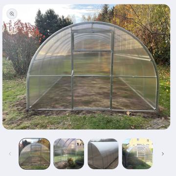 Rastlinjaki Polikarbonat, VRTNI širina 3m – Na zalogi, hitra dostava!