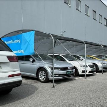 Kovinska konstrukcija + zaščitna mreža za avtomobil + PO ŽELJI