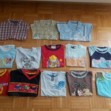 FANTOVSKA OBLAČILA 4 LETA /104/ 22 KOS