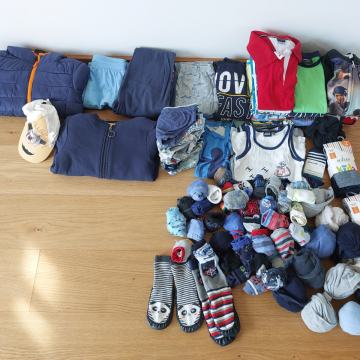 Fantovska oblačila cca 122 do 140