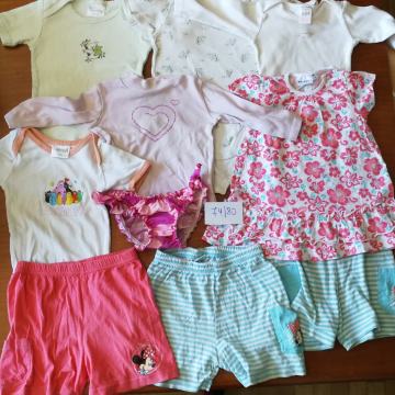 poletna dekliška oblačila, št. 74 - 80