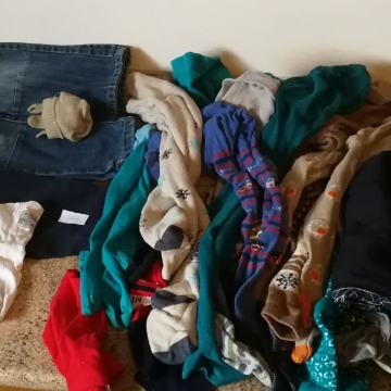 jesensko-zimska fantovska oblačila, št. 110 - 116