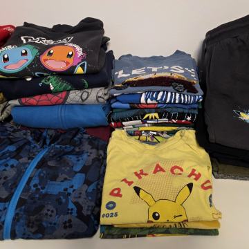 OTROŠKA OBLAČILA KOMPLET OBLAČIL FANT FANTEK DEČEK 122