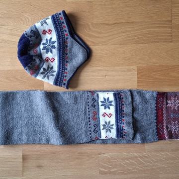 Otroški šal + kapa