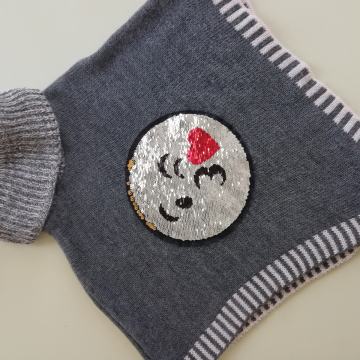 Pončo, pokrivalo,gor dol, punčka, 3-6let