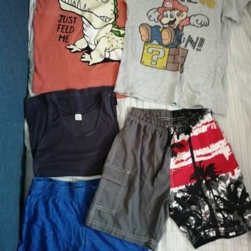 Prodam komplet poletnih oblačil 134-140/9-10let