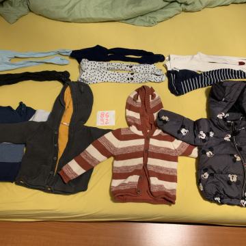 Prodam oblačila za dečke velikost 86-92