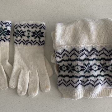 VOLNENE OTROSKE ROKAVICE IN SAL