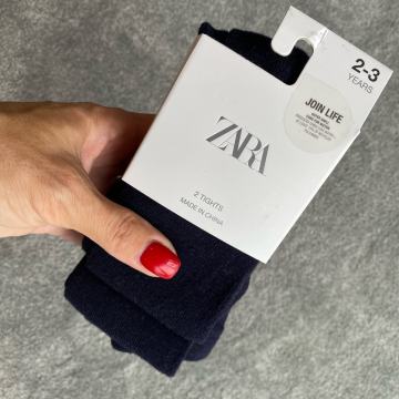NOVE Zara 2x otroške žabice, modre, št. 2-3 leta
