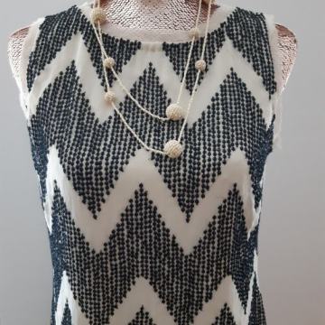 ASHLEY BROOKE VEČERNA OBLEKA S ČRNIMI KAMENČKI - VEL. 38 - UGODNO