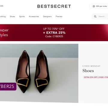 Ekskluzivna koda za spletno trgovino BEST SECRET