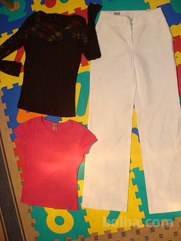 različne oblačila št.XS 34. Majice hlače krilo