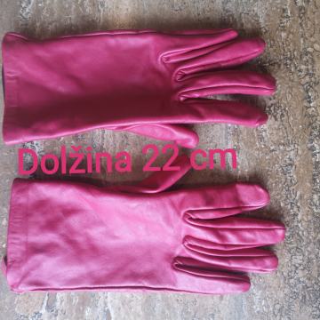 Rokavice, usnjene, velikost S, kot nove