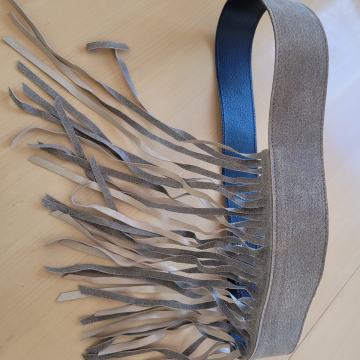 Usnjen pas kavbojski wild wild west