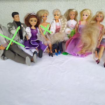 Barbie punče in dodatki