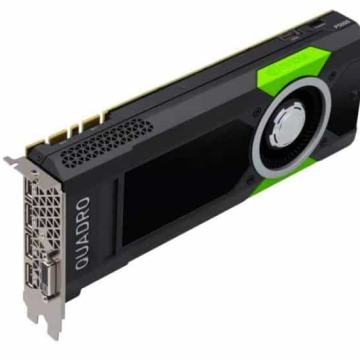 NVIDIA Quadro P5000 16GB GDDR5X, PCIe 3.0 x16, 4x DisplayPort, 1x DVI