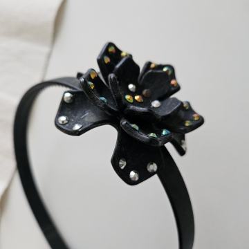 Obroč za lase Goth Princess