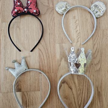 OTROŠKI OBROČI ZA LASE kronice, minnie