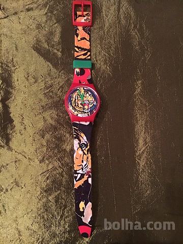 Vintage ura SWATCH Original Swiss kolekcija Rotella TIGER 1993