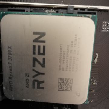 Procesor AMD Ryzen 7 3700X, GIGABYTE B450 AORUS ELITE, 2X RAM G. Skill