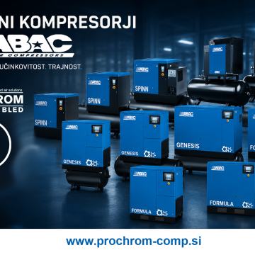 Vijačni kompresorji ABAC