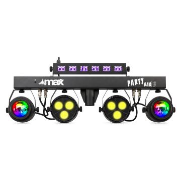 NOVO! MAX PARTYBAR 10 Light show led reflektorji svetlobni efekti