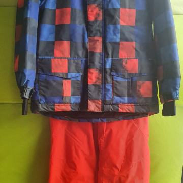 Smučarski kombinezon, komplet bunda, hlače št. 134/140 9-10 let