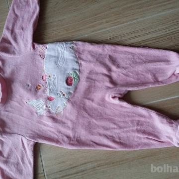 2x pajacek pizamica  Absorba št.74 (bolj 68)