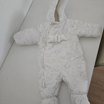 Bel zimski pajac - velikost za 6M