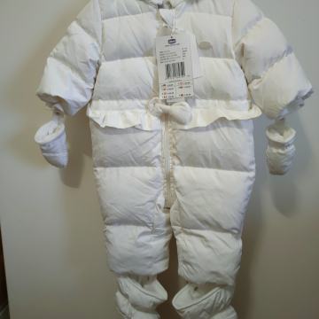 BELA tuta zimska nova - kombinezon- puhovka  6 mesecev št.62cm CHICCO