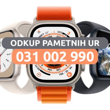 ** TOP ODKUP APPLE WATCH ULTRA, ULTRA 2, APPLE WATCH serija 9 **