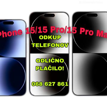 ODKUP - iPhone 15 Pro Max/15 Pro, Samsung S24 Ultra/S24 Plus