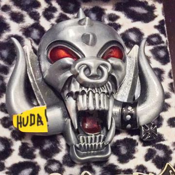 MOTORHEAD- ODBITA SUPER 3D Lobanja Spominska Šnola za PAS