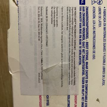 Nosečniški podporni pas