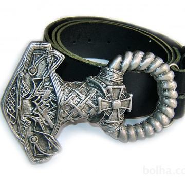 THOR HAMMER - Torovo Kladivo (VIKING NORD) Super 3D ŠNOLA za PAS (B...